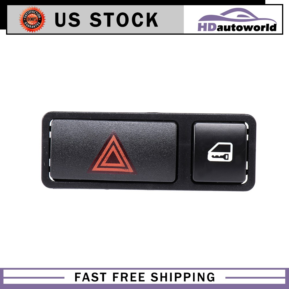 Hazard Warning Door Lock Switch Fits 01-05 BMW 325i 325Xi 330i 330Xi 61318368920