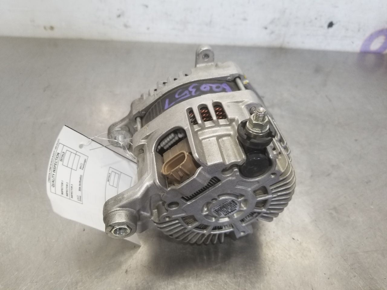 18 INFINITI Q60 RED SPORT ALTERNATOR 3.0L ENGINE 231004HK1A