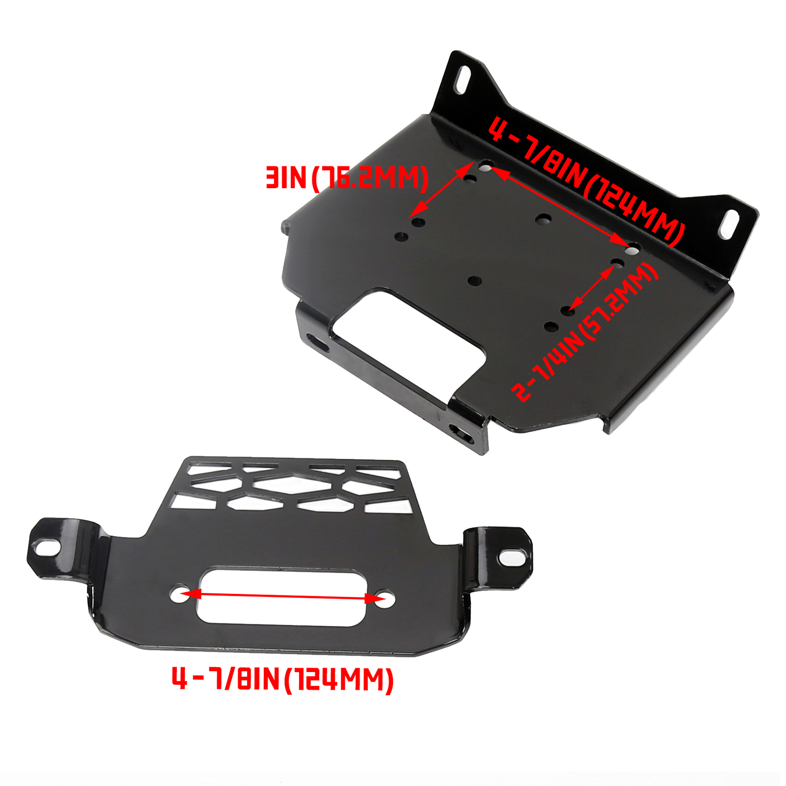 Standard Winch Mount Kit for Polaris RZR 900 1000 /TURBO General 2016-2019