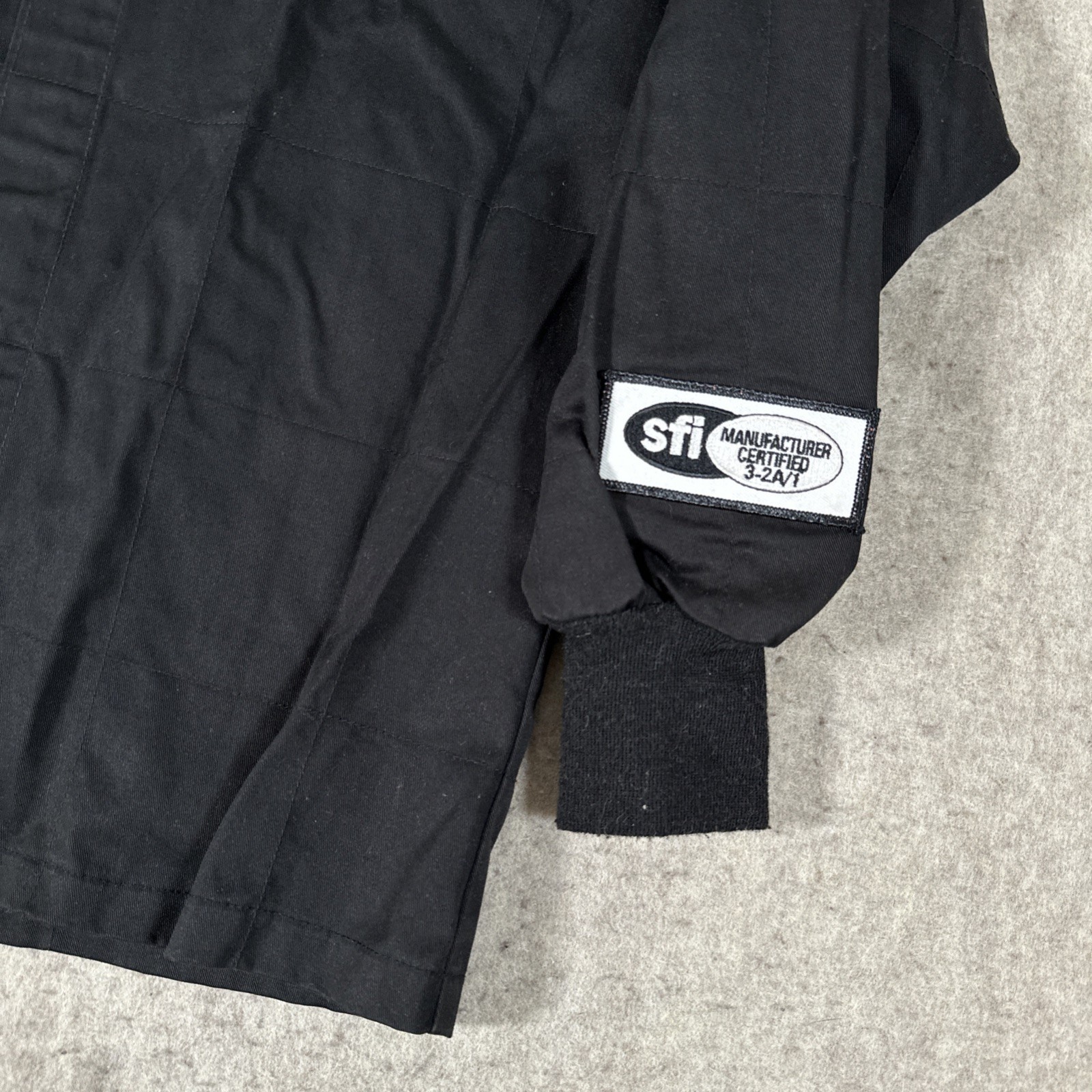 G-Force Racing Gear GF-125 Jacket Size Medium Black SFI-3.2A/1