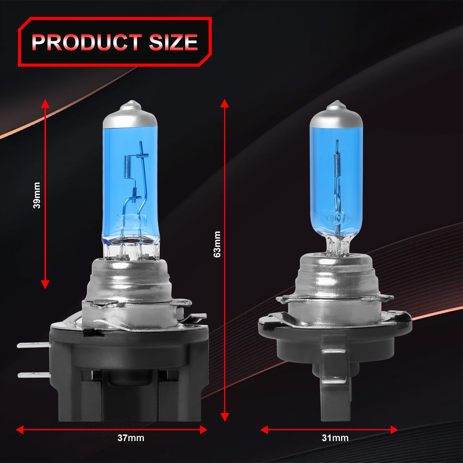 Halogen Headlight Bulb H11B 55W For 1906-20 Genesis Hyundai Kia 1864955009H