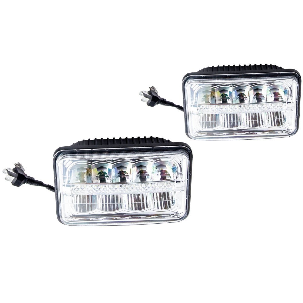 Sealed Beam LED For Volkswagen Jetta Quantum 1980-1986 3000LM/1500LM Headlamp