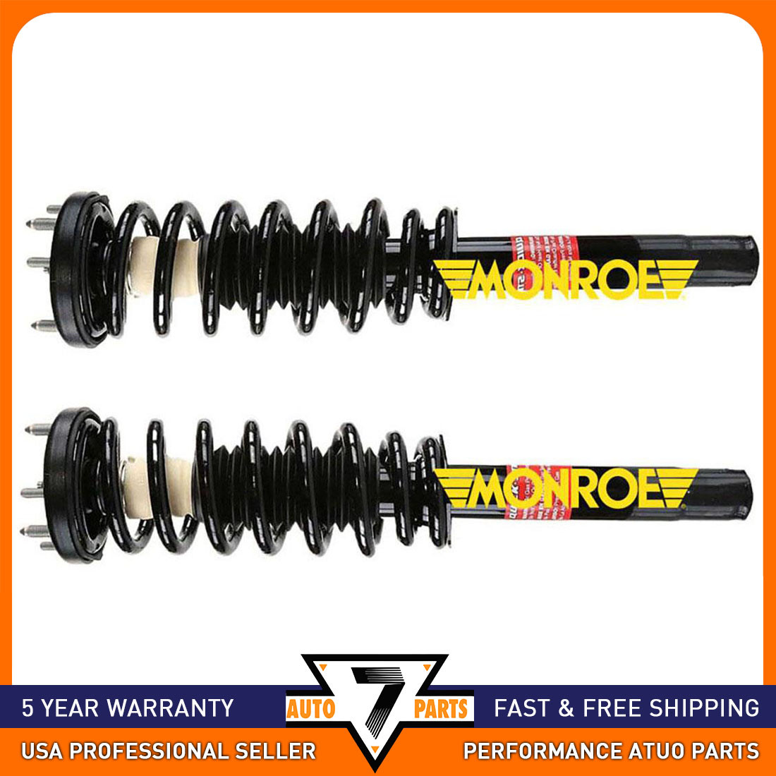 Monroe Genuine OE Front Struts for 2004-2008 Acura TL 5 Years Warranty