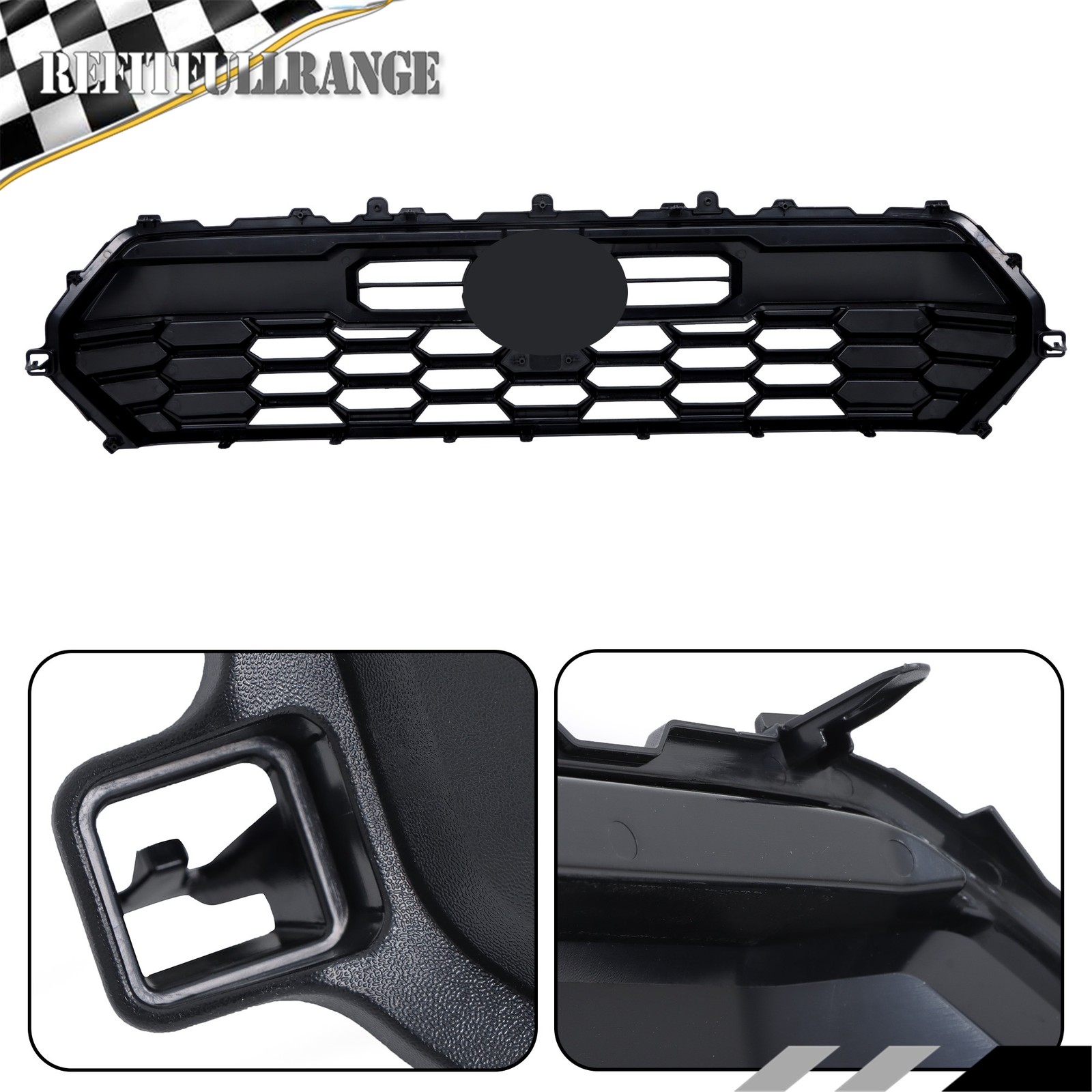 For Toyota Tacoma 2024-2025 Bumper Upper Grille Without Camera Hole 53111-AK040