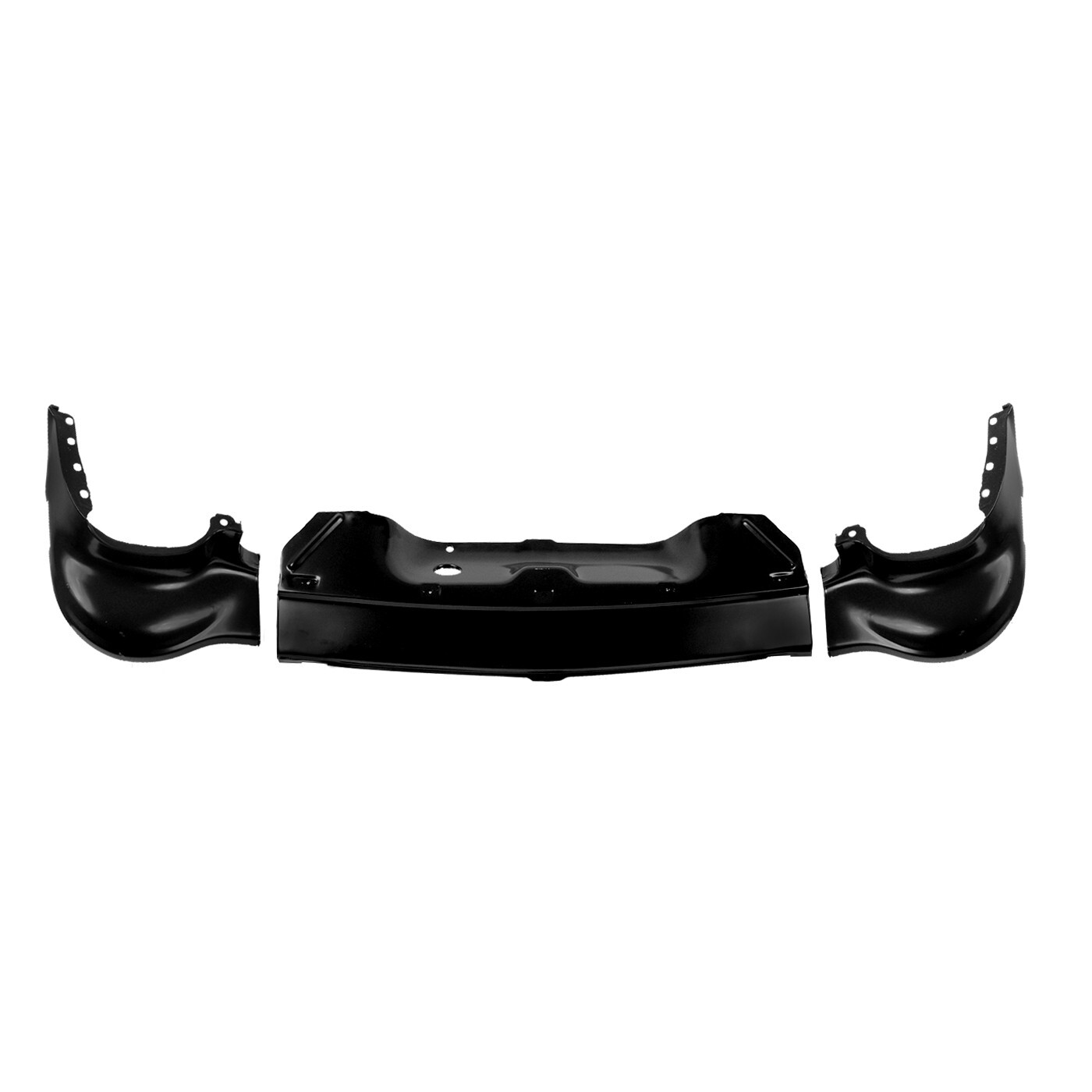1955 55 Chevrolet 150 210 Nomad Belair Front Bumper Valance Panel 3PCS
