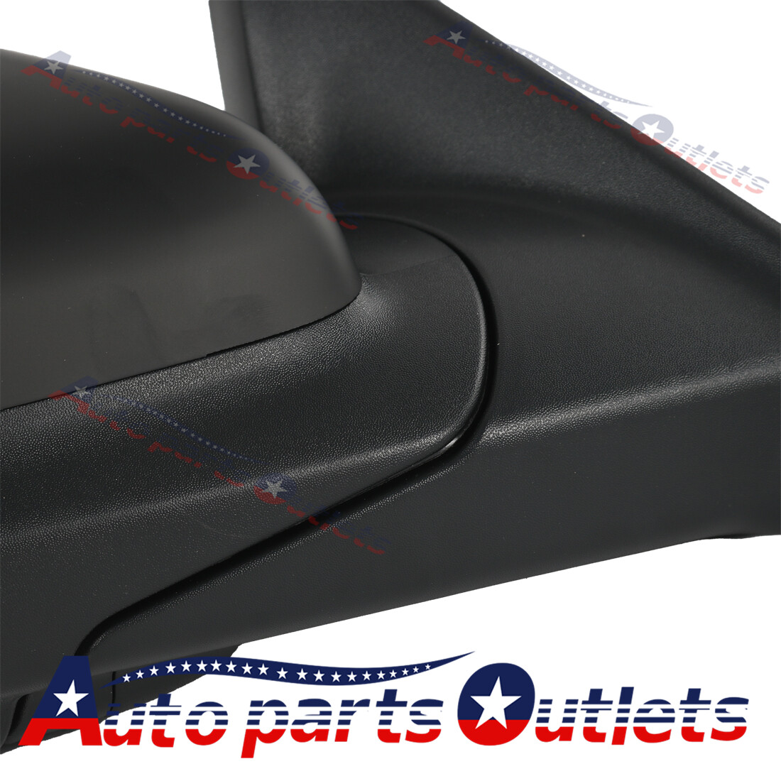 New Right Side Power Mirror Black For Ford 2011-15 Explorer Manual Fold Textured