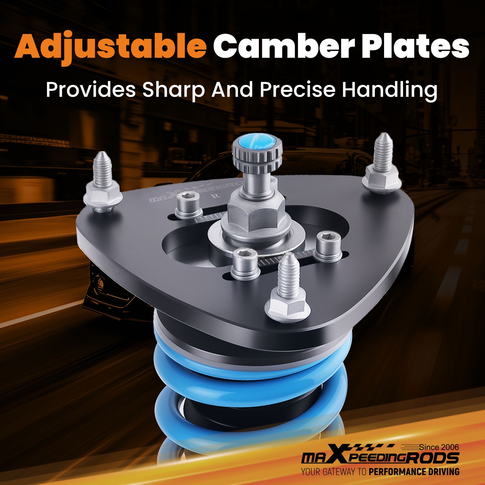 MaXpeedingrods 24 Step Adjustable Coilovers Kit for Subaru Legacy 1993–1999
