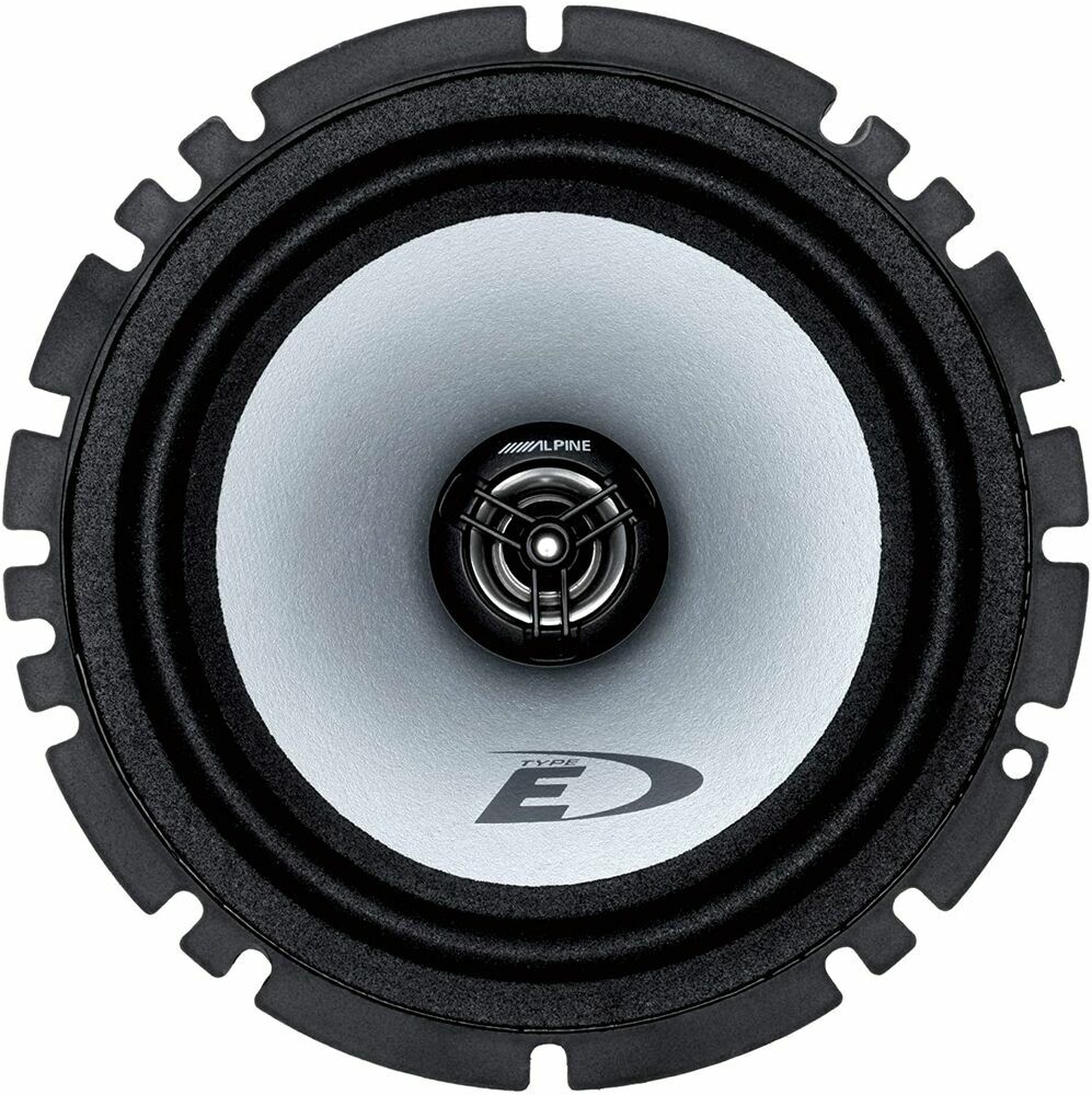 2) Alpine SXE-1726S 6.5″ 220W 2-Way Coaxial Car Audio Speakers