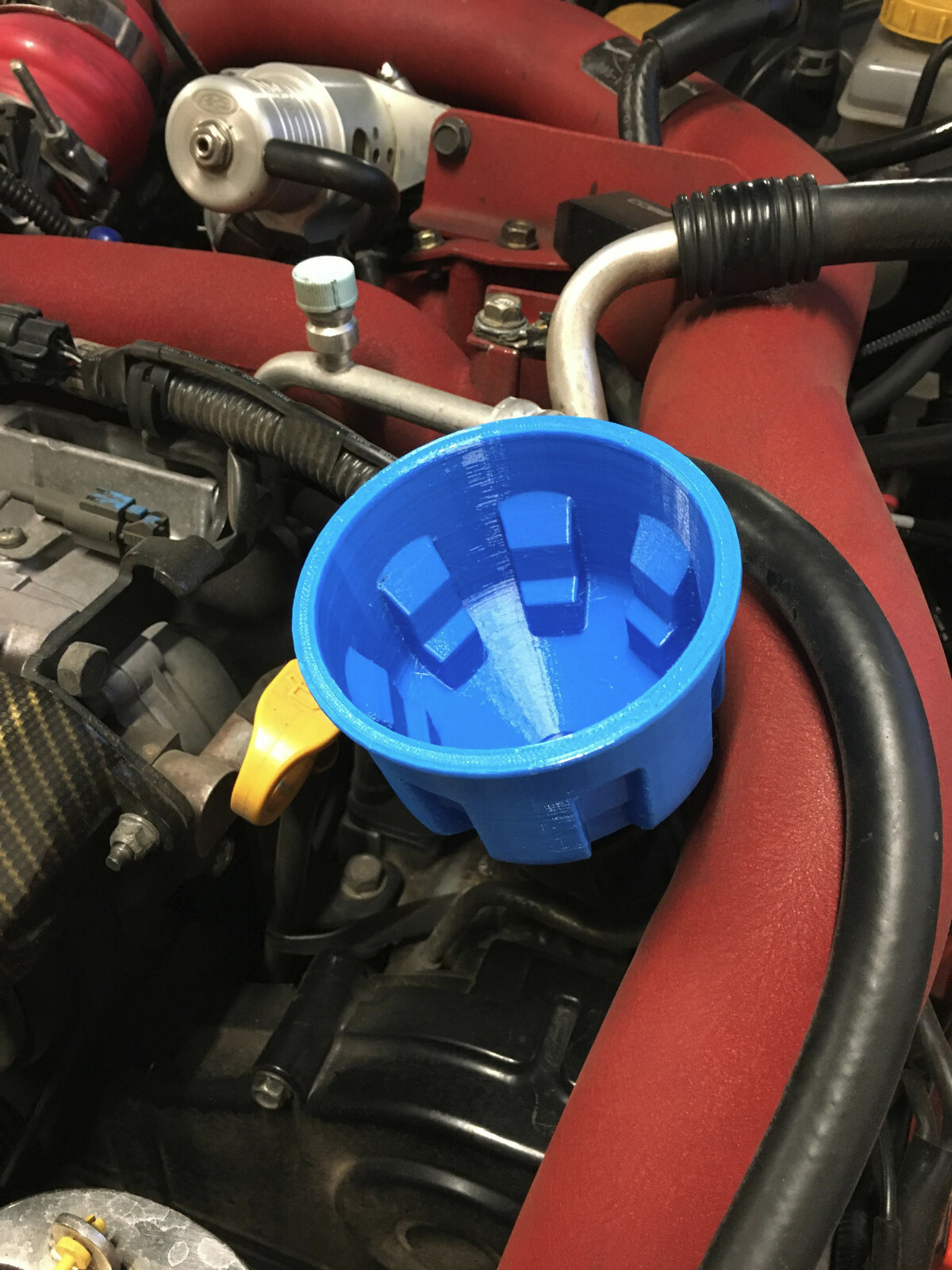 Oil Filter Wrench Removal Tool for Subaru / Funnel No Mess
