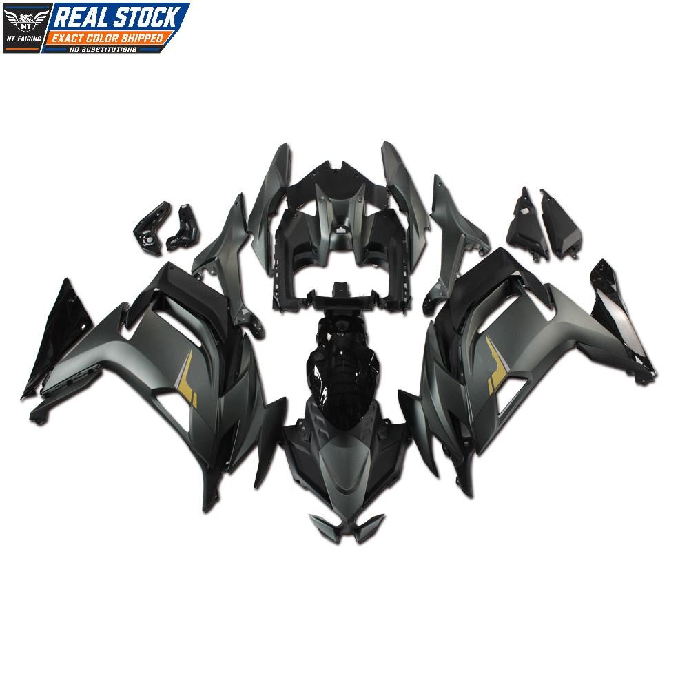 FK Injection Molded Black ABS Fairing Fit for Kawasaki Ninja 2020-2026 650 o008