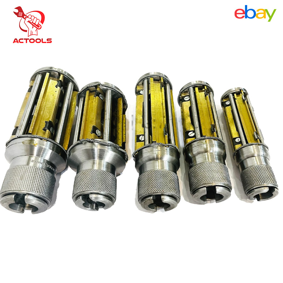 Cylinder Engine Hone Kit + 4 Set Honing Stones All Size USA Shipping