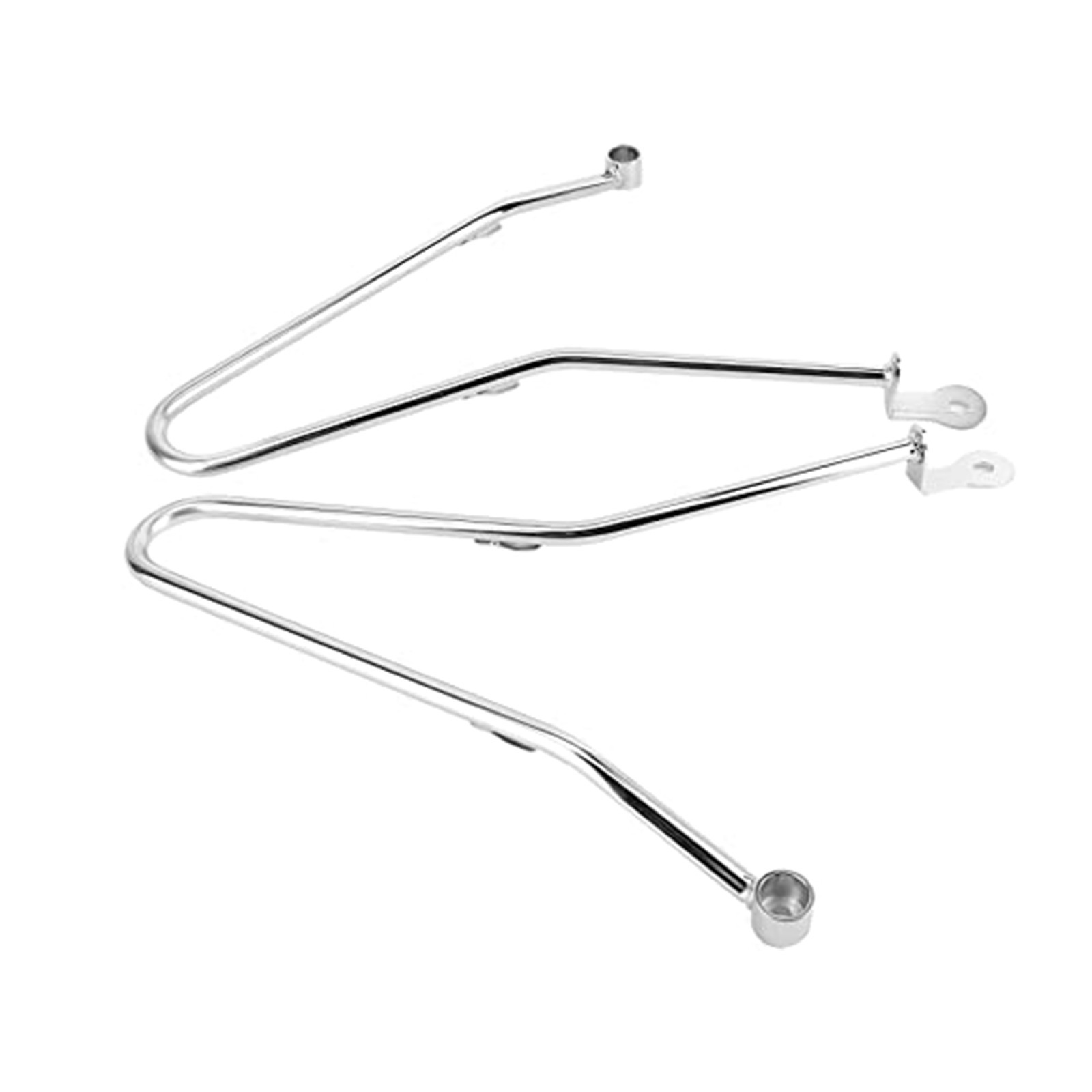 Saddlebag Support Guard Bars Pannier Rail For Triumph T100 T120 Bonneville US