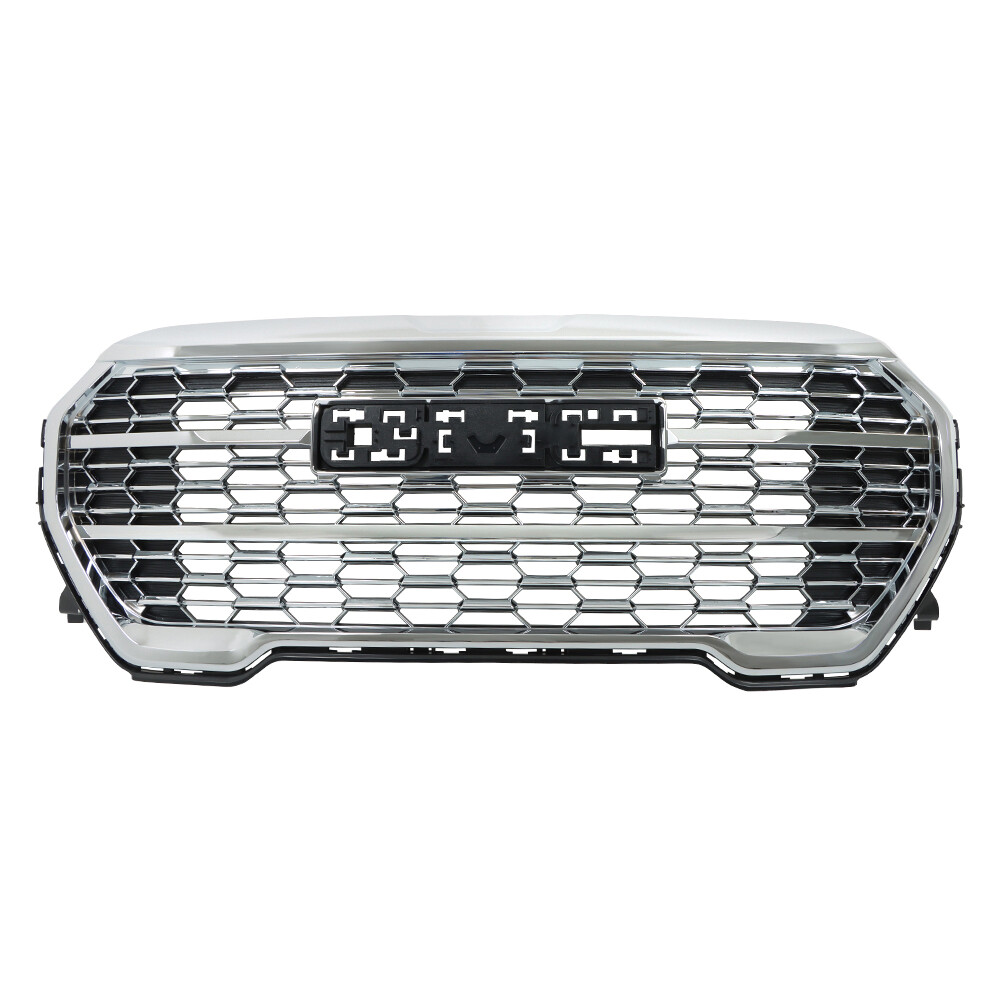 Compatible For GMC Terrain 22-23 Front Bumper Grille Chrome Without Camera Hole
