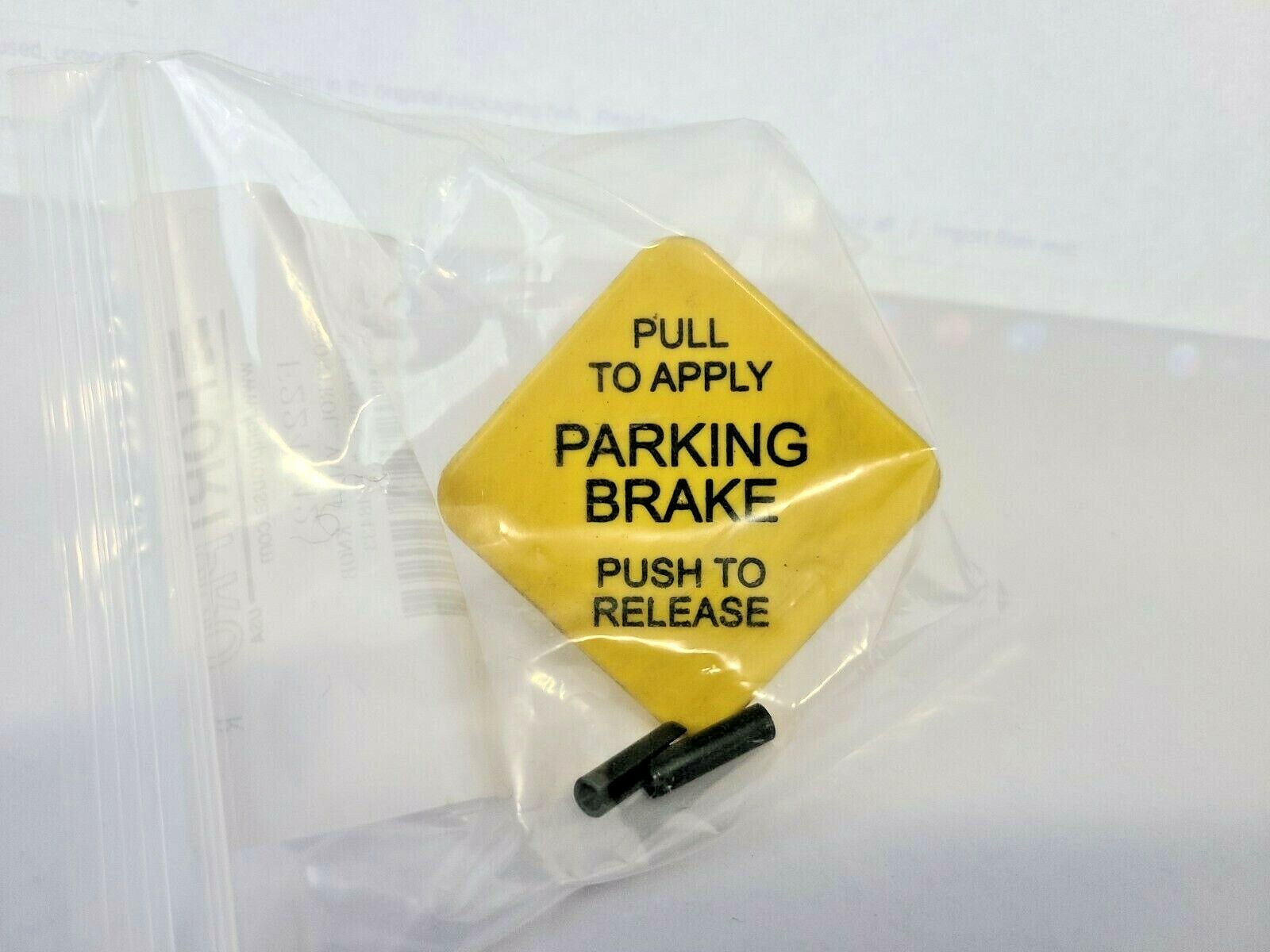 248433 25MY32P12 PP-1 Valve Push Pull Parking Brake Knob Fortpro F224742 NEW