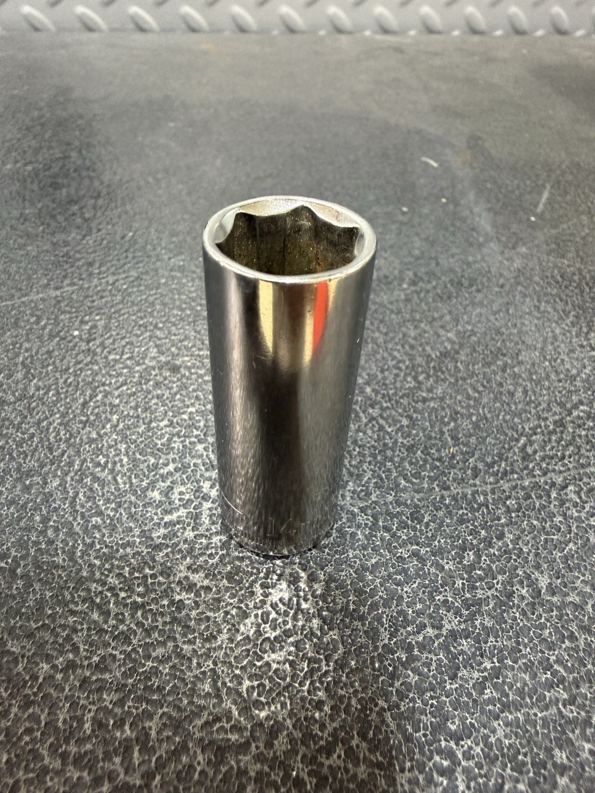 Vtg 14mm Craftsman G-Series P/N 44412 1/4″ Drive 6-Point Deep Socket USA Made