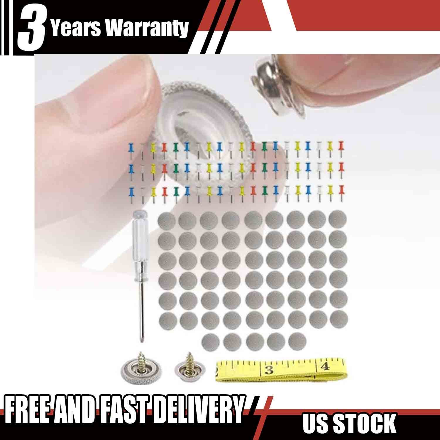60PCS Car Roof Liner Ceiling Kit Repair Buckle Sagging Headliner Pins Rivet Snap