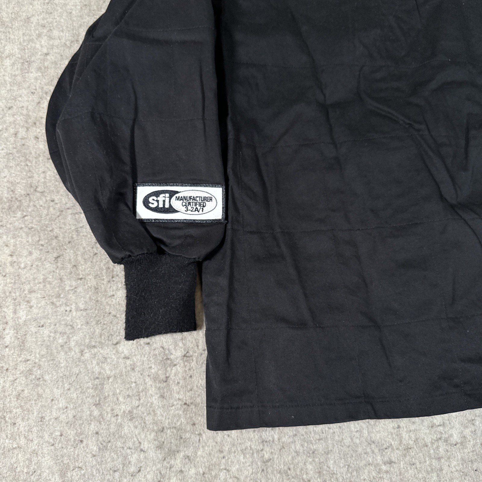 G-Force Racing Gear GF-125 Jacket Size Medium Black SFI-3.2A/1