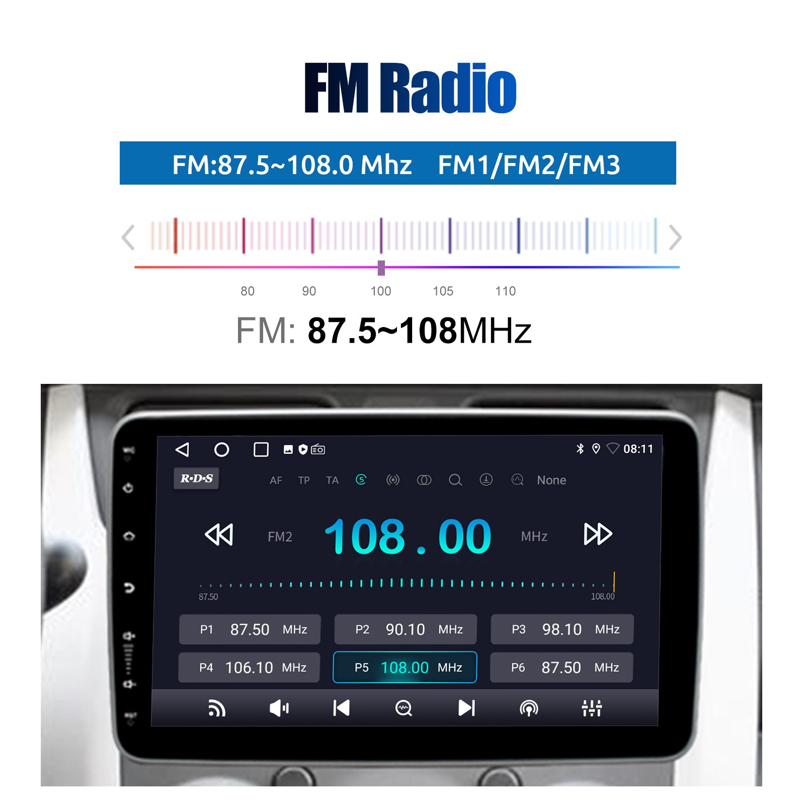 3.5mm External Microphone Universal for Android Car Stereo Radio BT GPS Audio