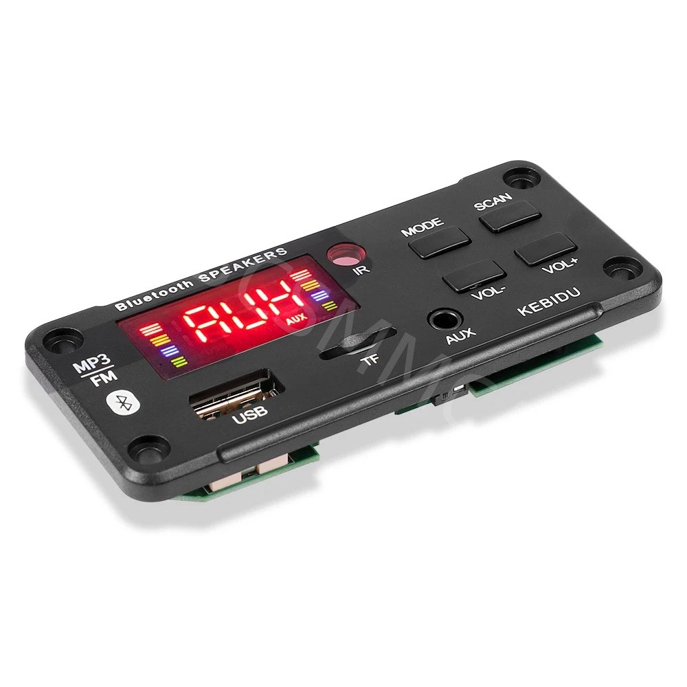 Bluetooth 5.0 Decoder Board Car MP3 Player Power Amplifier USB TF AUX FM Radio