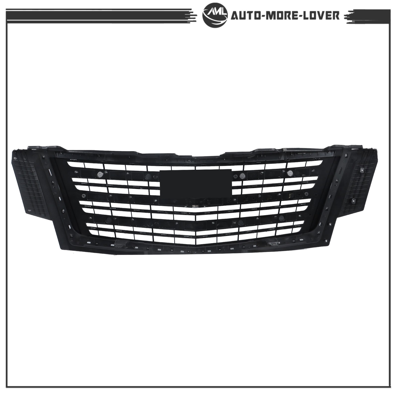 Painted Bumper Front Side Grille Without Camera Hole For Cadillac Escalade 15-20