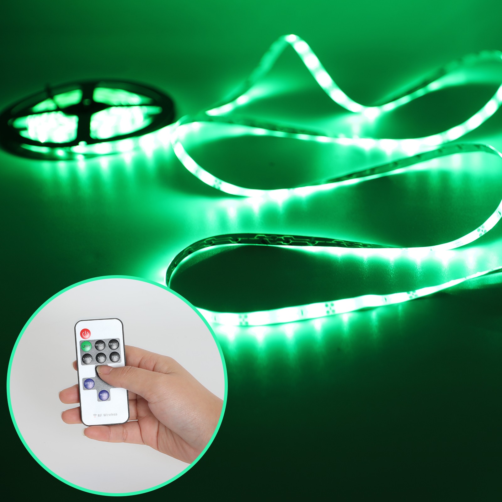 Fishing Boat / Kayak Boat Green Night Fishing LED Light Kit – IP67 Waterproofing