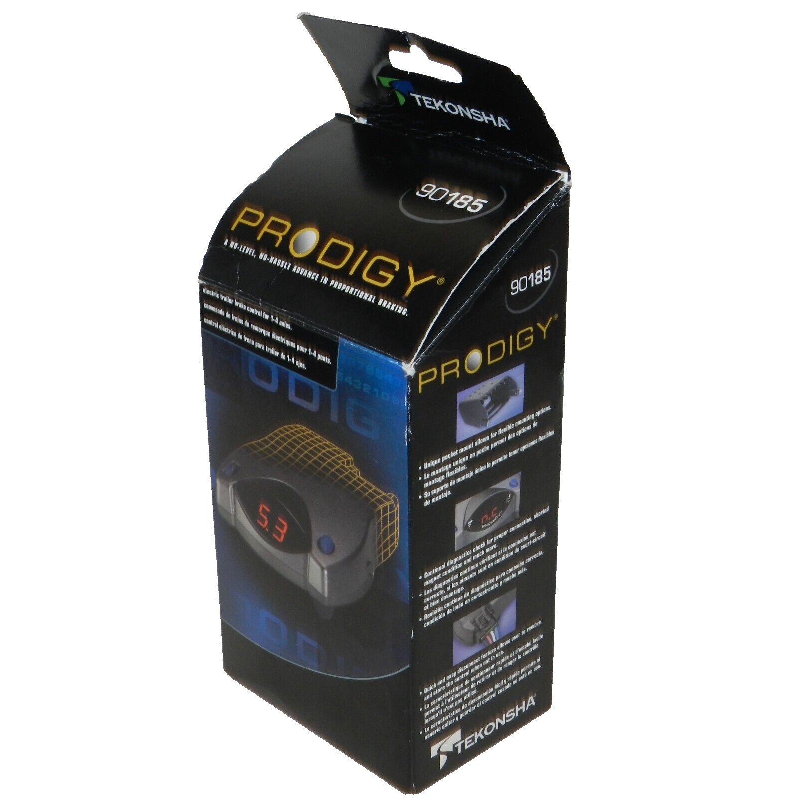 Tekonsha Prodigy Electric / Digital Trailer Brake Control For 1-4 Axles (90185)