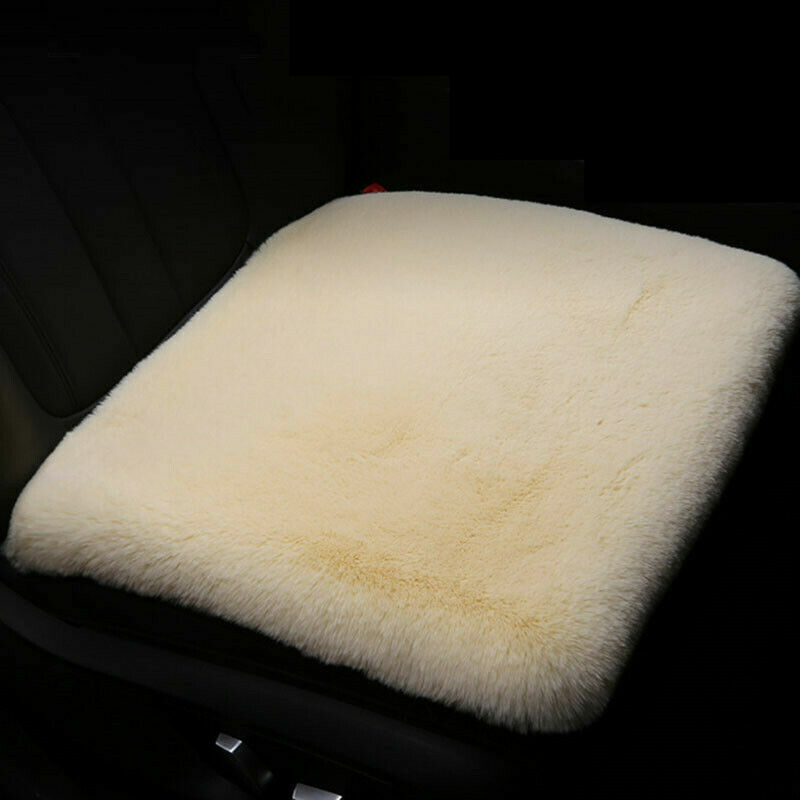 Universal Soft Short Plush Warm Car Seat Cover Cushion Mat Interior Accessories