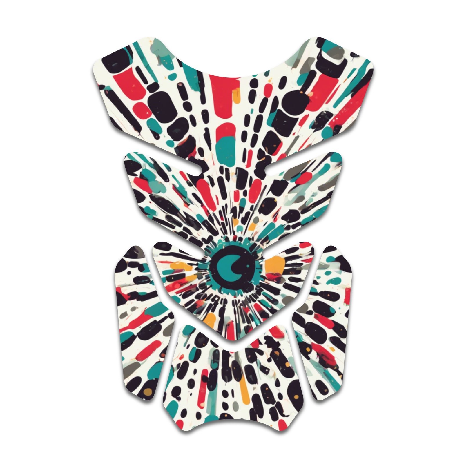Fish Bone Tank Pad Anti Slip Protector Sticker TP111 3567267 abstract art color