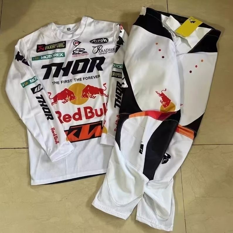 Thor KTM Team Sportmode Motocross Racing Gear Set Jersey/Pants Combo MX ATV Suit
