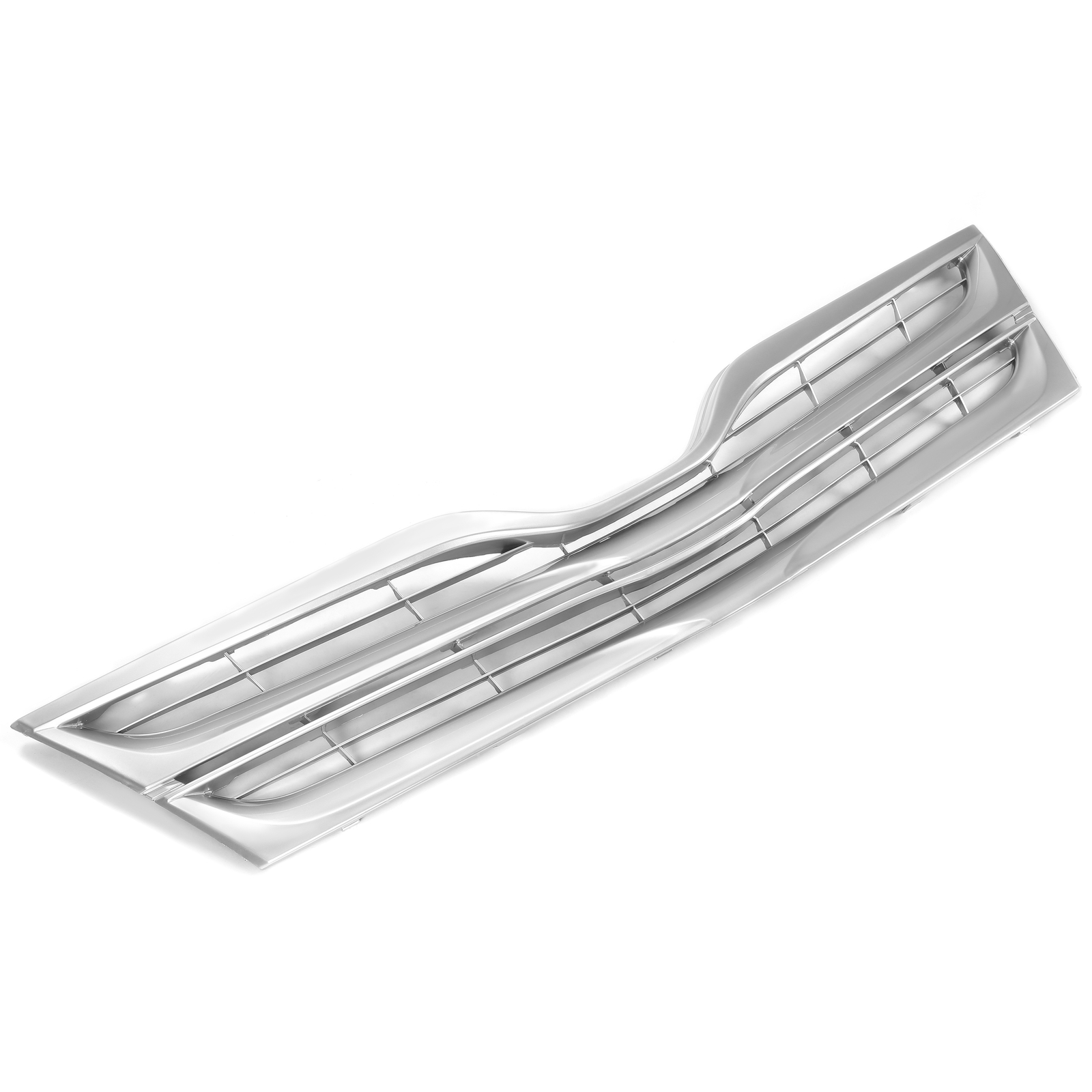 ABS Silver Front Upper Grille Grill Fits Toyota Venza 2013 2014 2015 2016