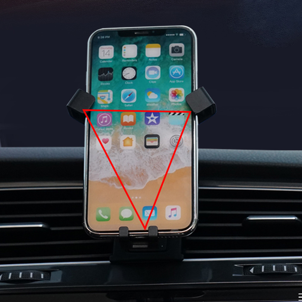 360°Rotating Smart Phone Car Mount Cradle Holder For VW Tiguan Polo Passat, etc
