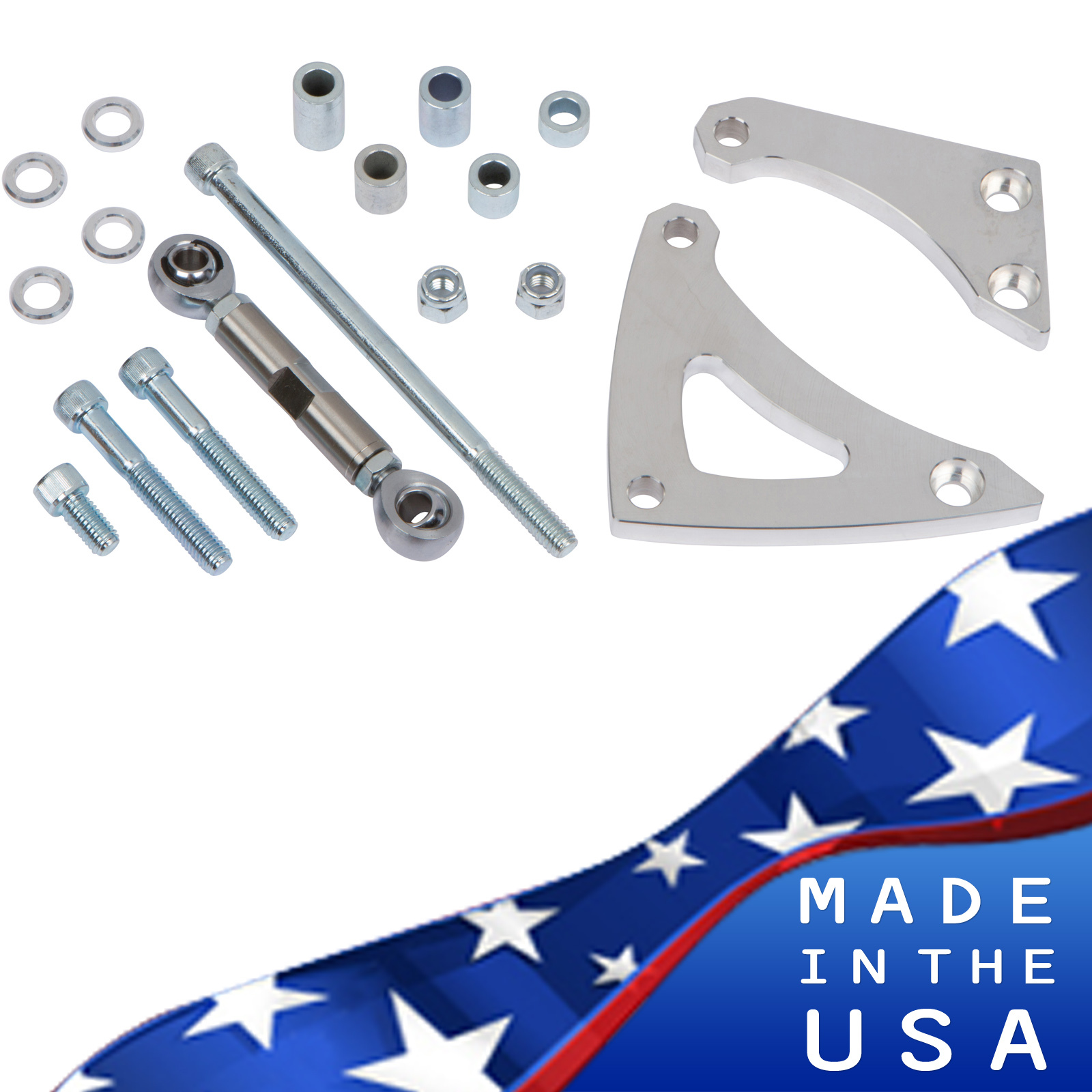 Billet Aluminum A/C Bracket Chrysler 318 340 360 Mopar Sanden Air Conditioning