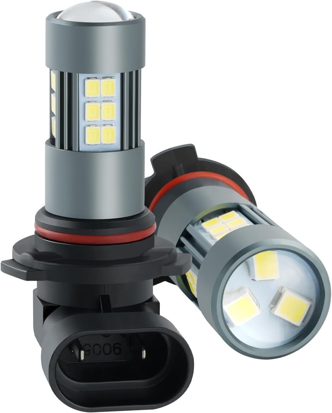 High-Power 9005 LED Fog Light Set – 50,000 Hours of Bright, Cool White Light