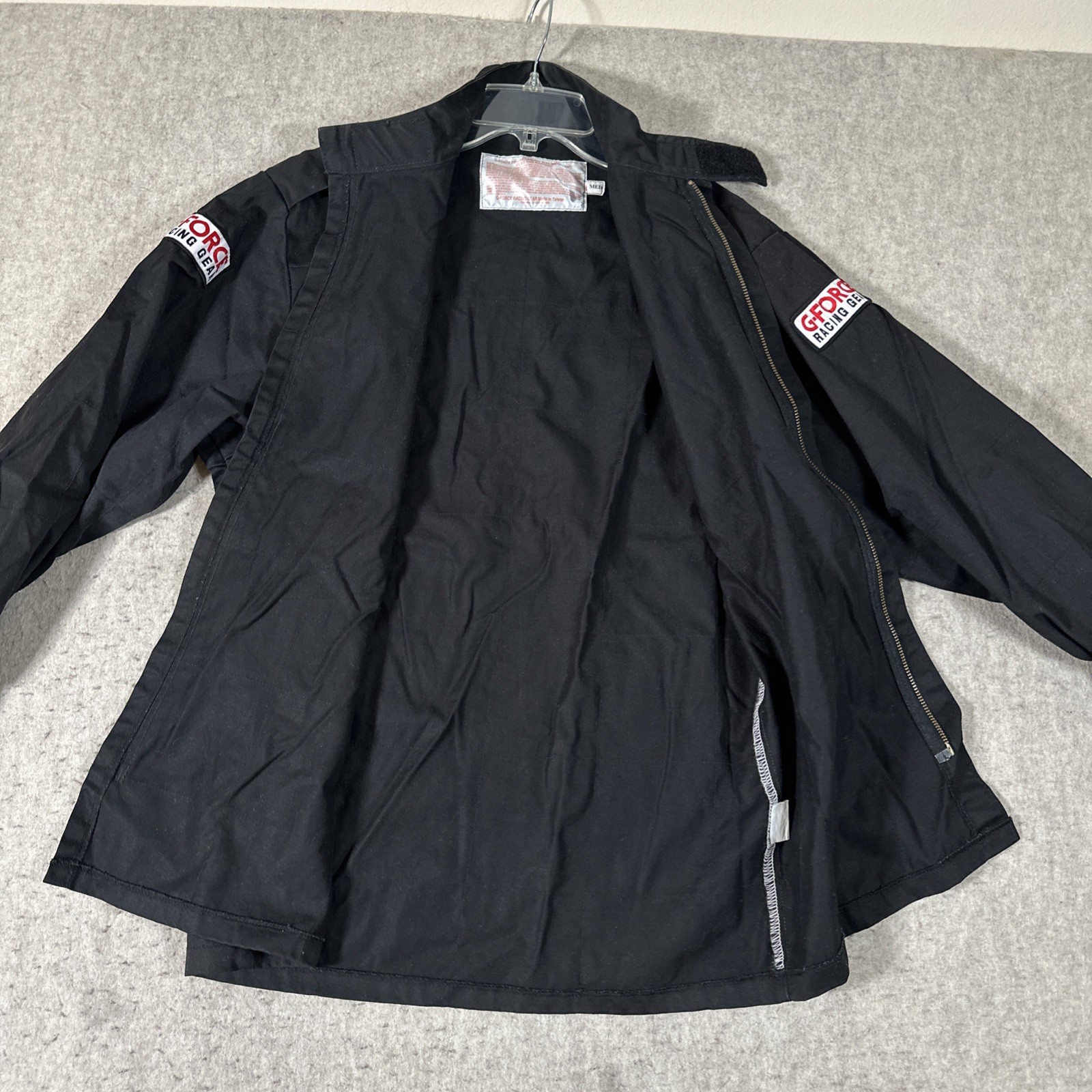 G-Force Racing Gear GF-125 Jacket Size Medium Black SFI-3.2A/1