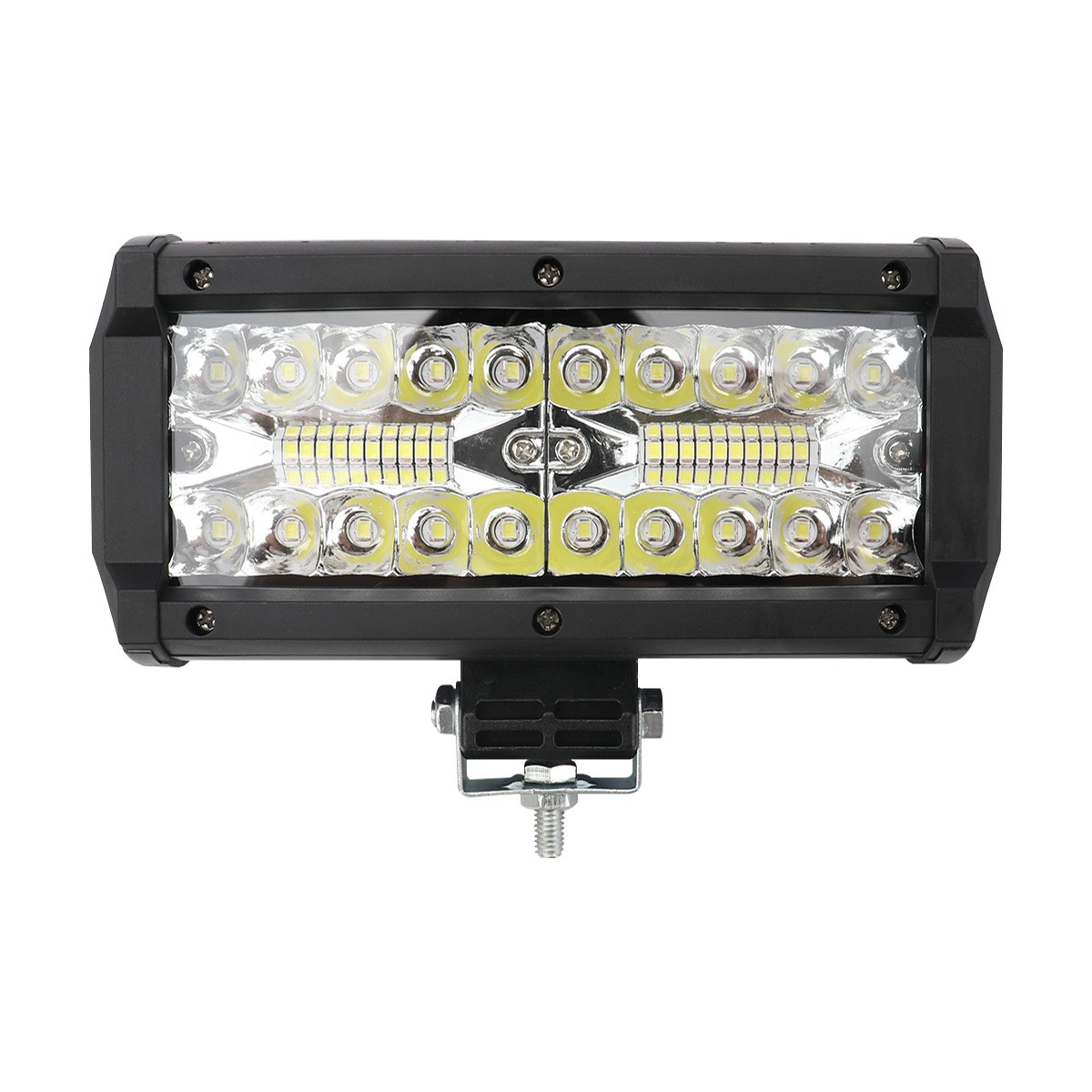 2x 7inch 30000LM LED Work Light Bar Flood Spot Pod Offroad Fog Driving ATV Truck