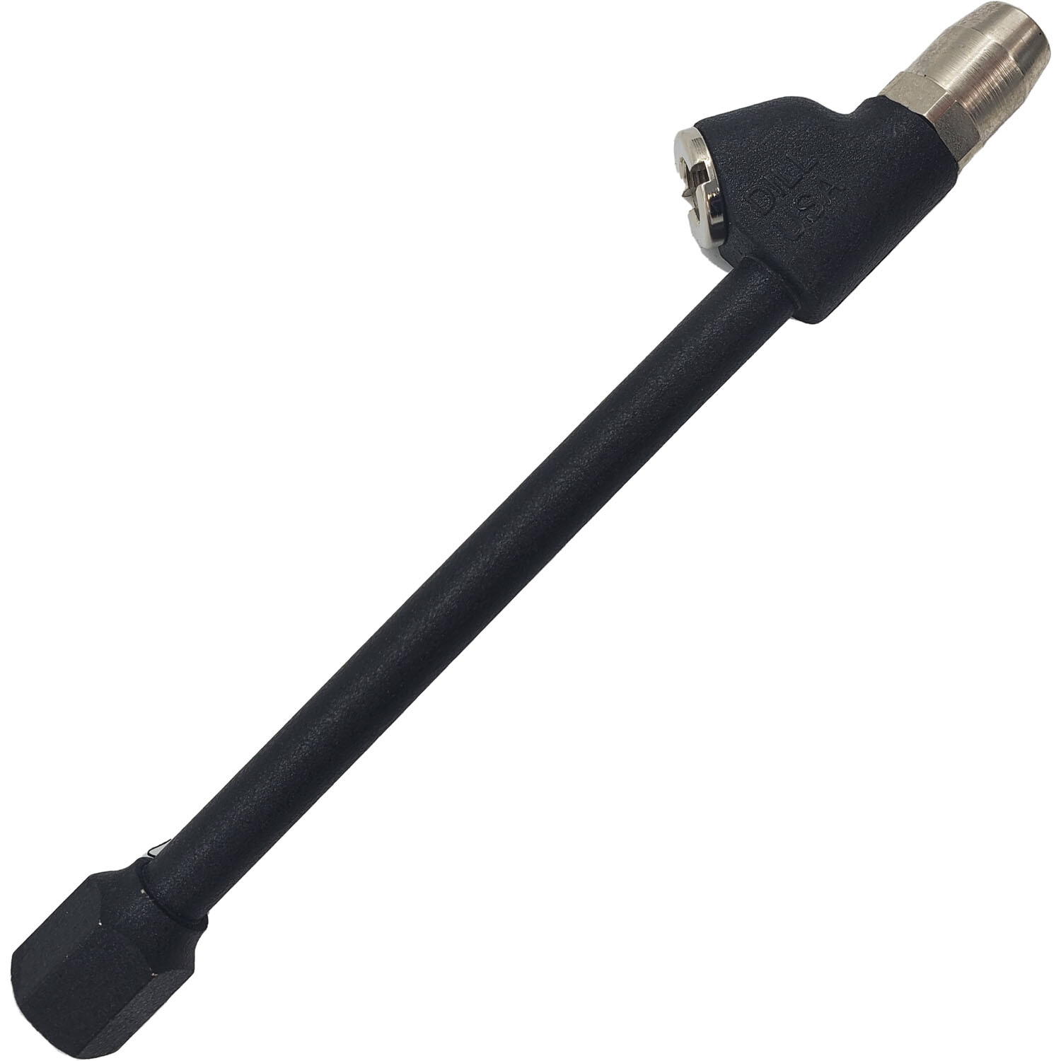 Dill 6175-USA 7″ Dual Foot Lock On Air Chuck with 30° Reverse Angle – Black
