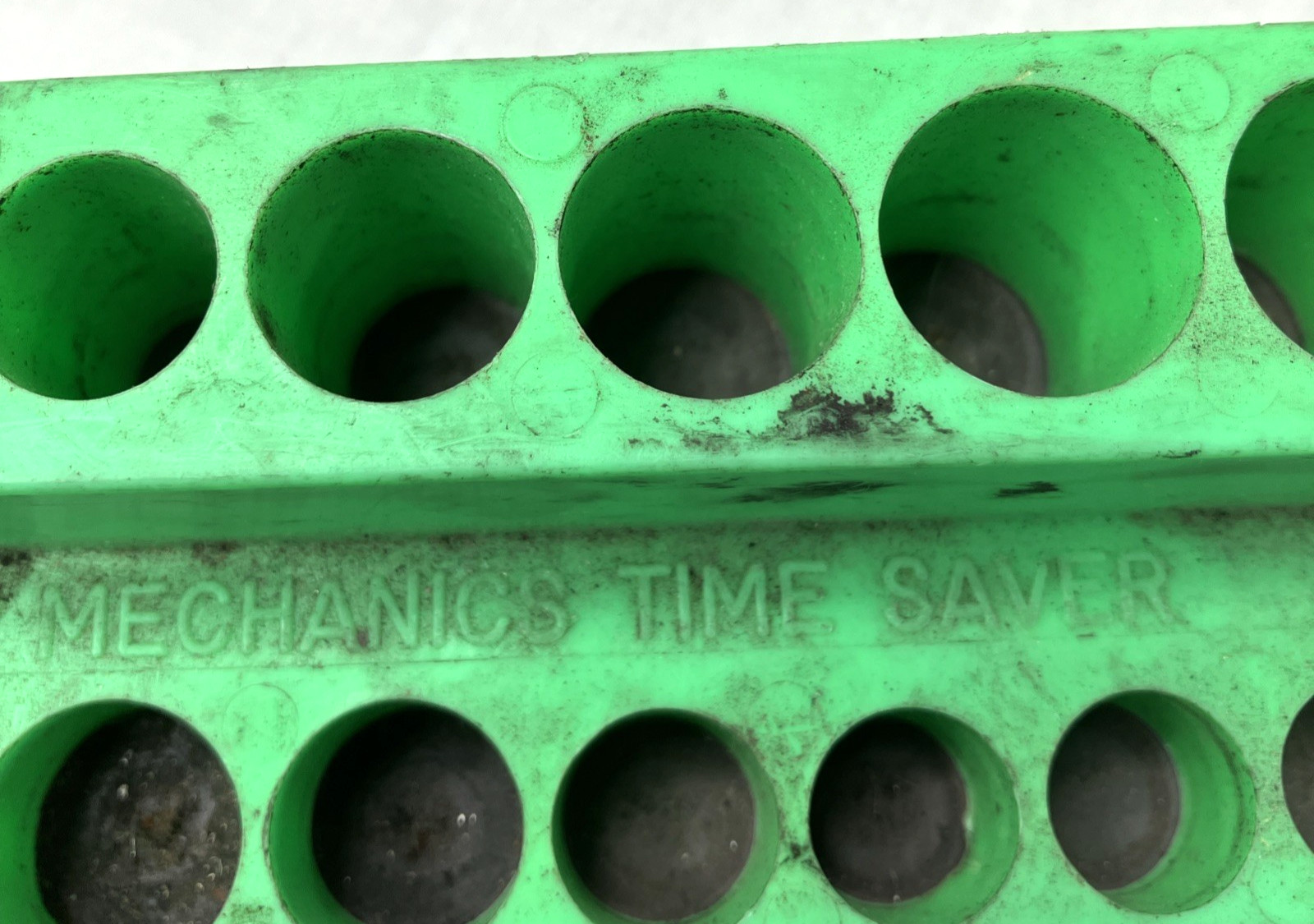 MAC Tools Mechanics Time Saver Magnetic Socket Holder Deep & Shallow Green USA
