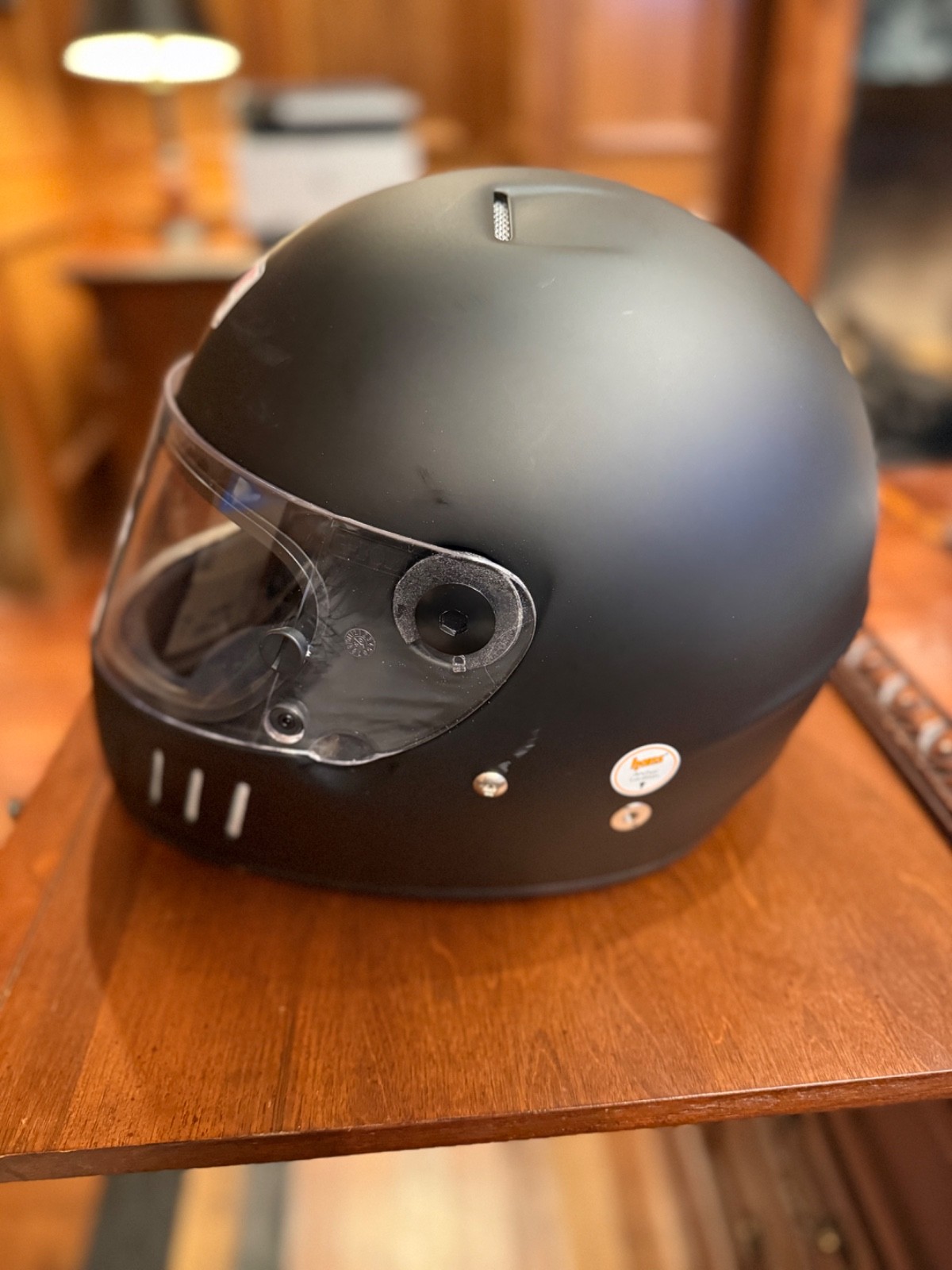 G-Force Racing Gear SA2005 Snell Full Face Racing Helmet Large with HANS Posts