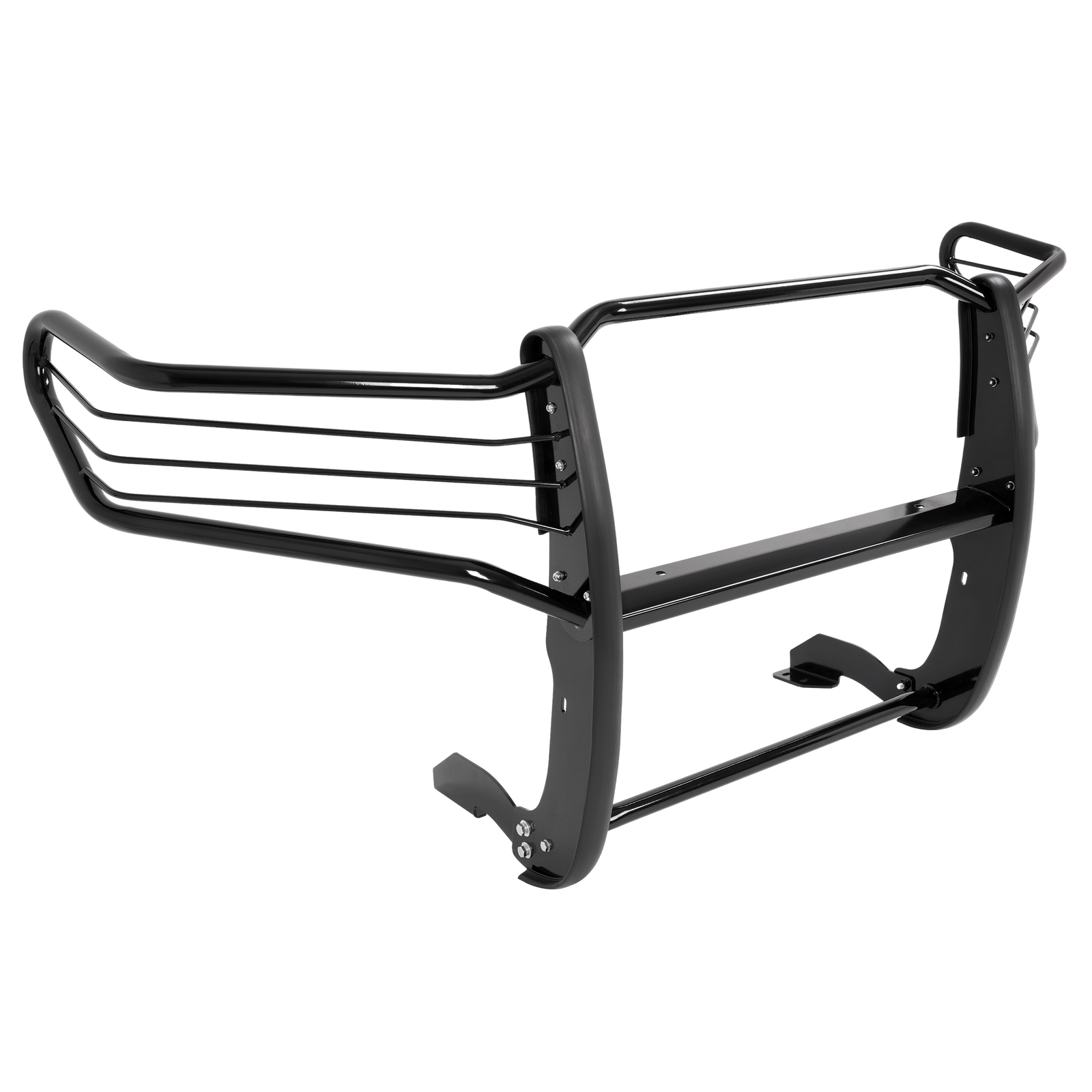 Black Front Bumper Brush Grille Guard Bull Bar For Toyota Sequoia Tundra 2007-22