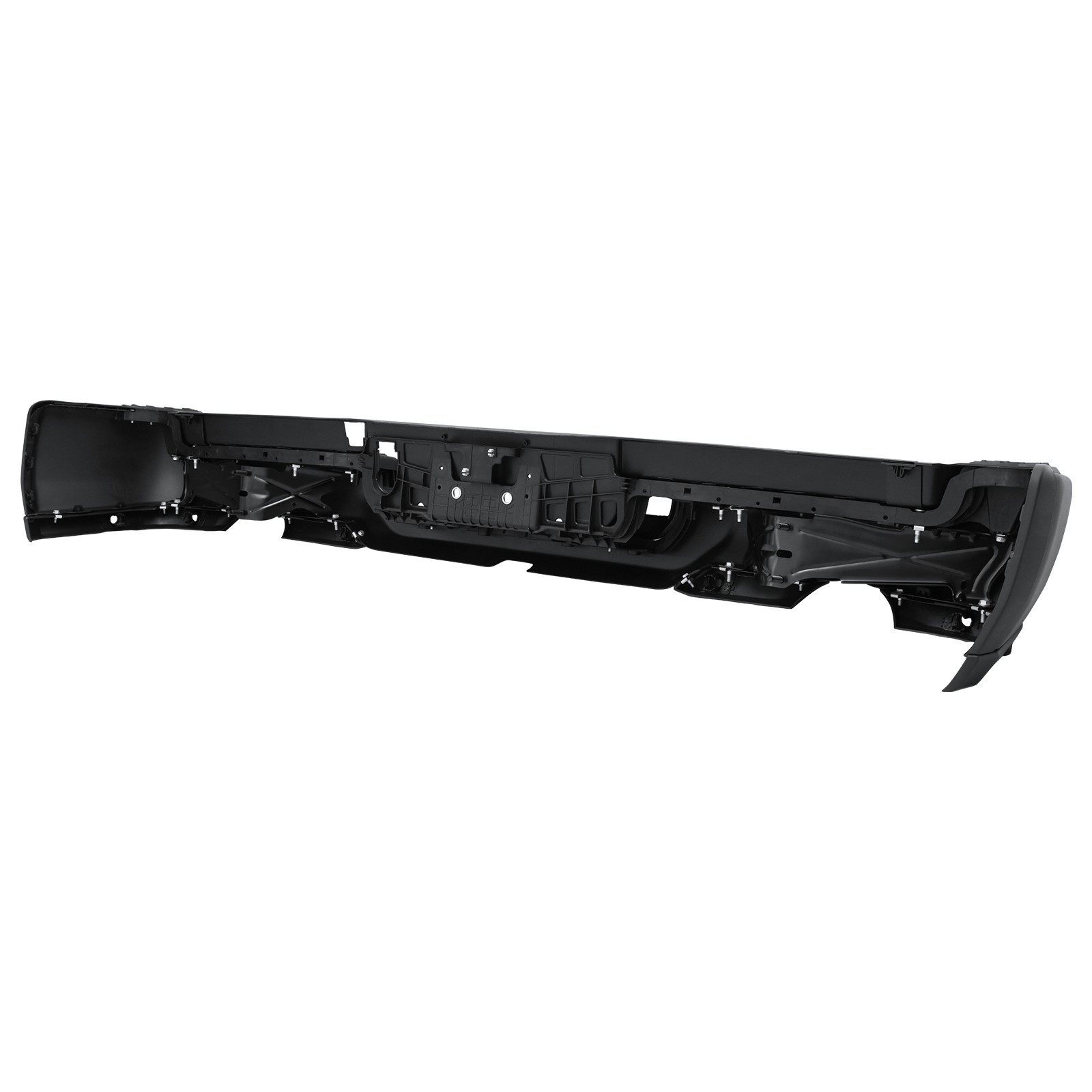 Painted Steel Rear Bumper Assembly For 2019 2020-2022 RAM 1500 W/Park & Dual