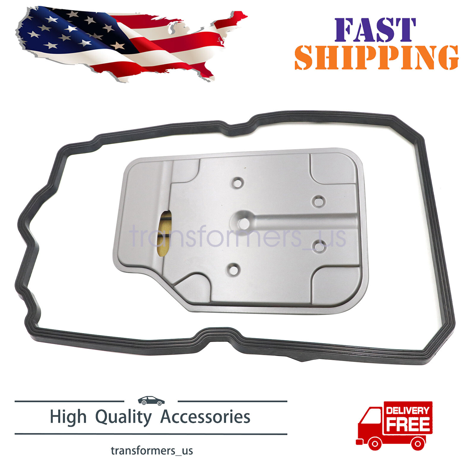 NEW Transmission Filter W/Gasket For Mercedes W164 W166 R172 W204 W205 W212 C217