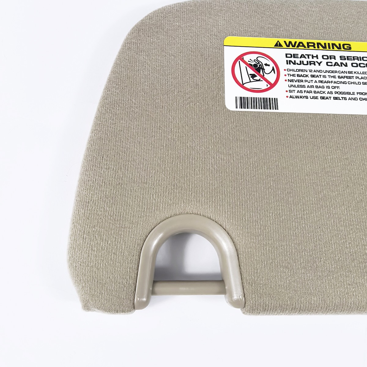 1Pair Sun Visor Set Left & Right For 2002-2009 Dodge Ram 1500 2500 3500 Beige