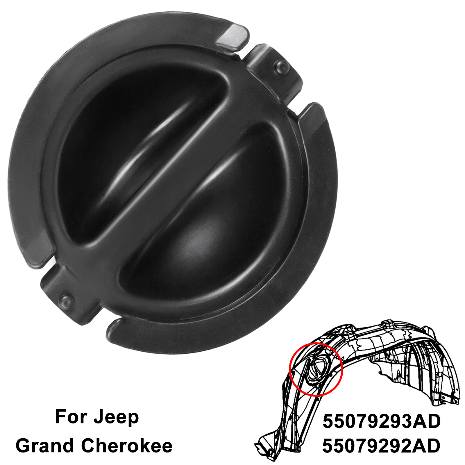 For Jeep Grand Cherokee 2011 -2017 Car Front Left Right Fender Liner Cover Cap