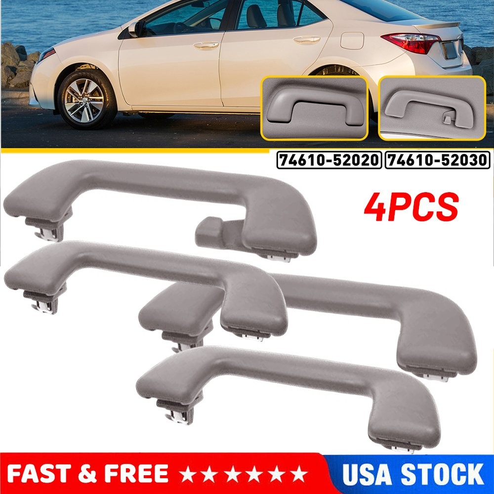 Front & Rear Inner Roof Ceiling Pull Handle Grab For Toyota Corolla Yaris Rav4