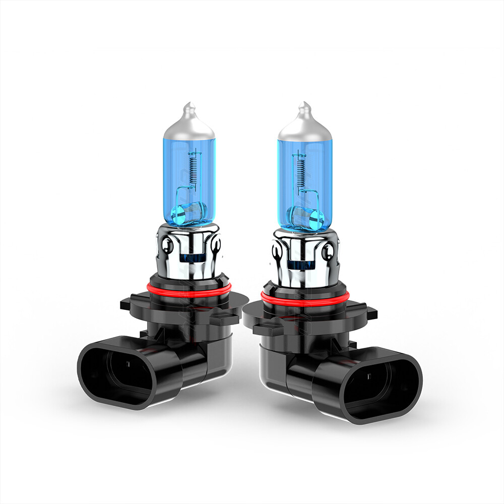 9005 HB3 Combo 2 Halogen Headlight High Low Beam Bulbs 5000K Warm White USA