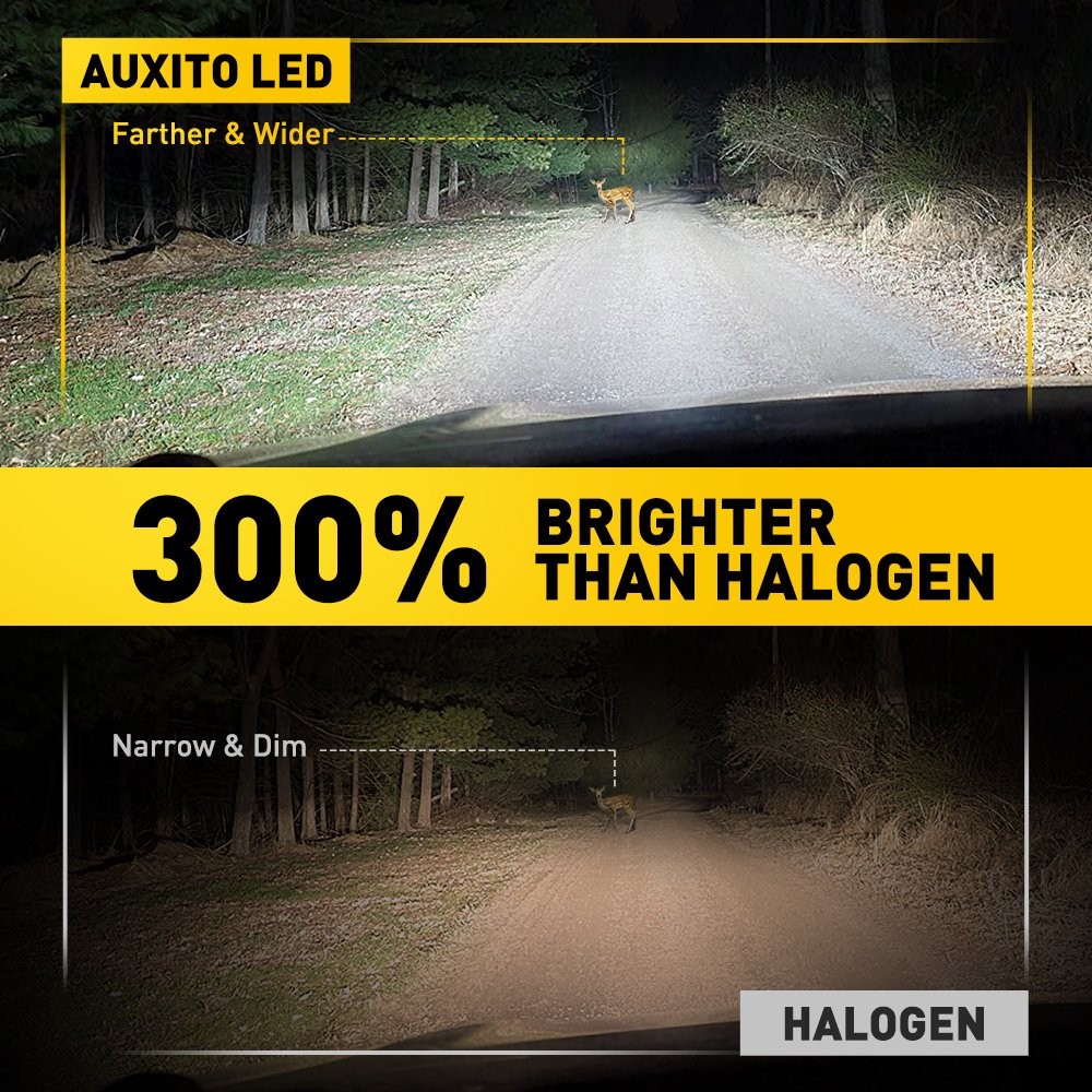H3 LED Fog Light Bulb Conversion Kit Super Bright Canbus Super White High Power