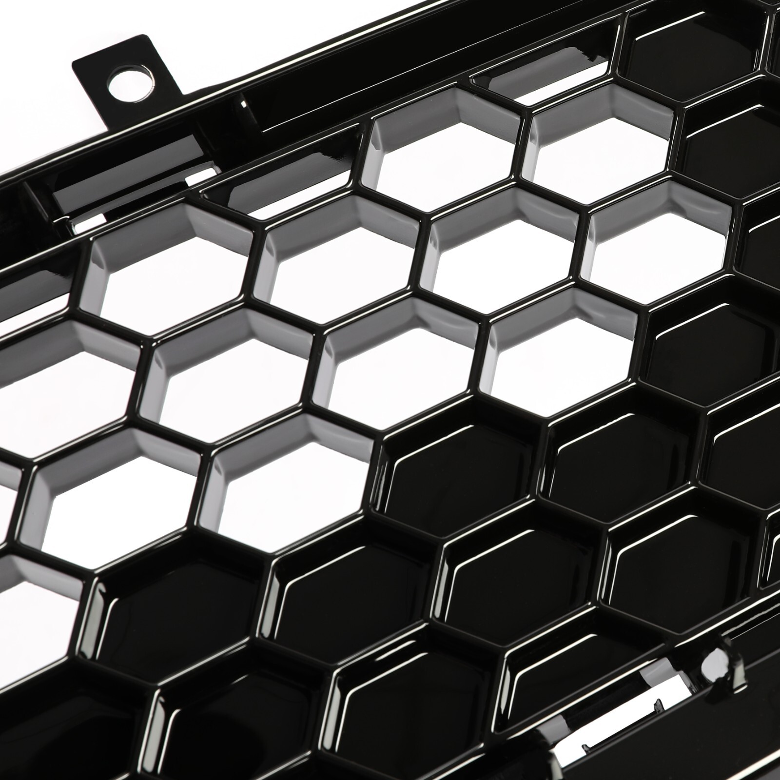 For 2018-2022 Ford Mustang Front Upper + Lower Grille Black Honeycomb Mesh