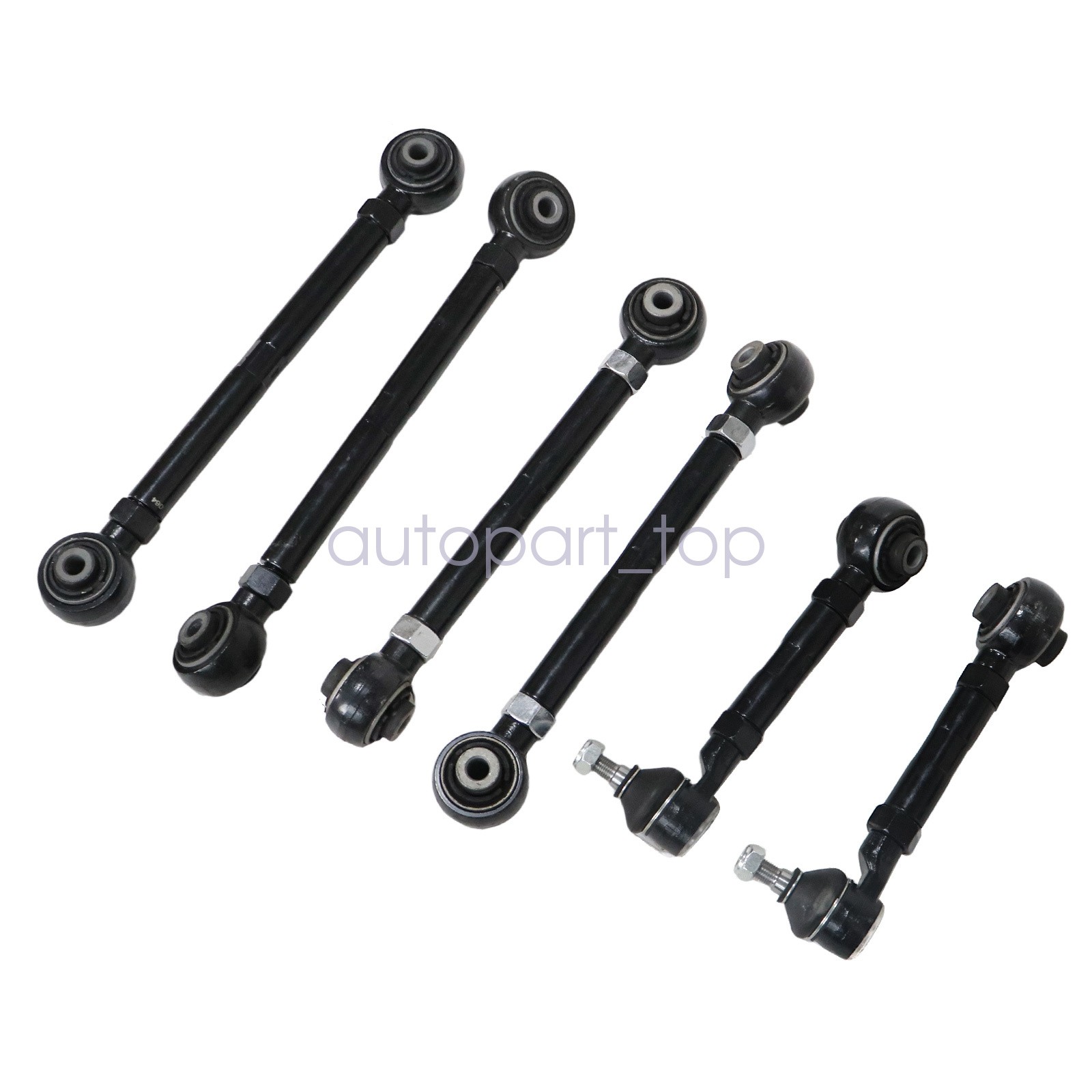 Rear Upper + Lower Control Camber Arms For 2003-2007 Honda Accord 6Pcs US