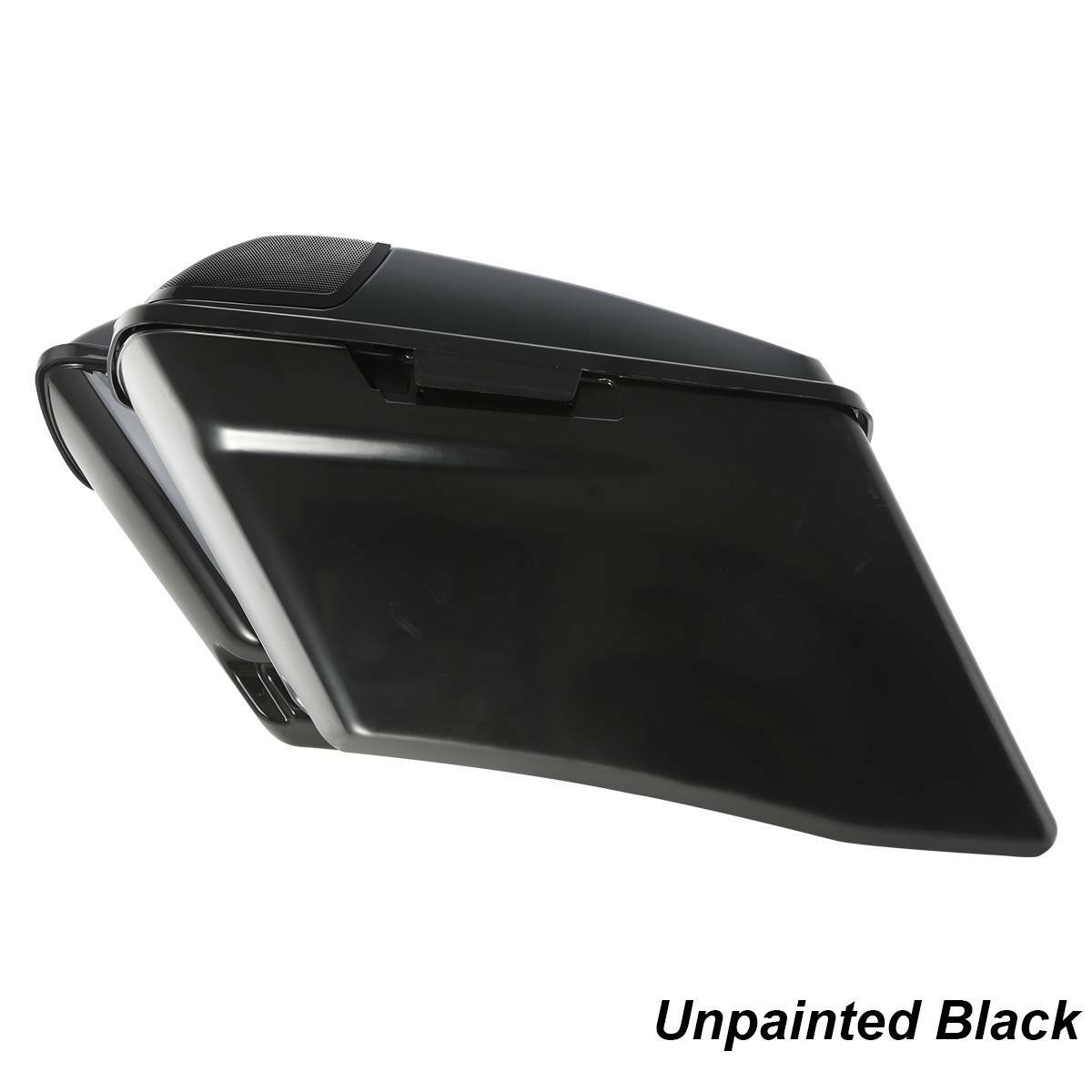 4″ Stretched Extended Hard Saddlebags Fit For Harley CVO Touring Glide 2014-2024