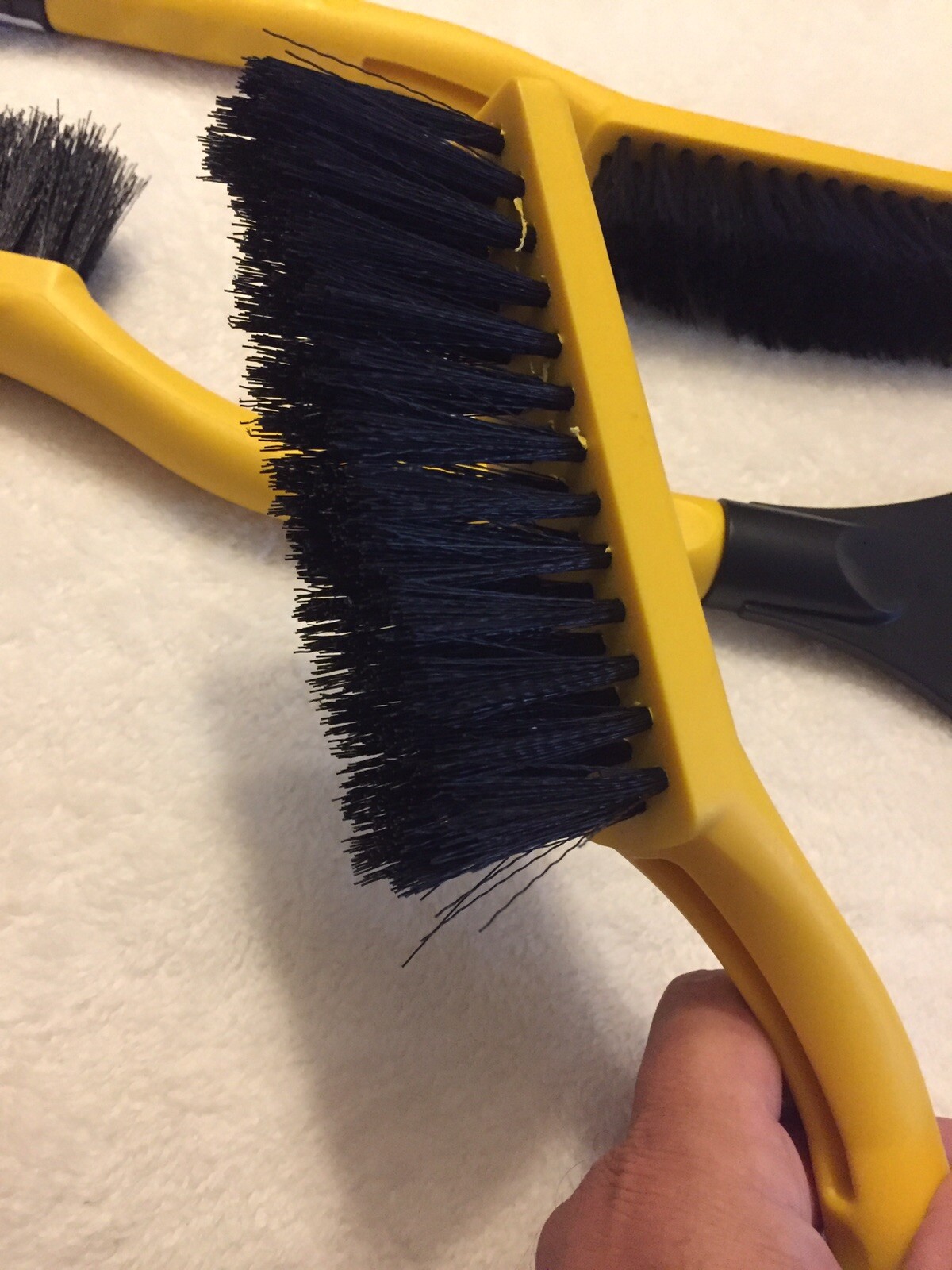 Snow Brush Ice Scaper Combo 3 Pack Yellow New